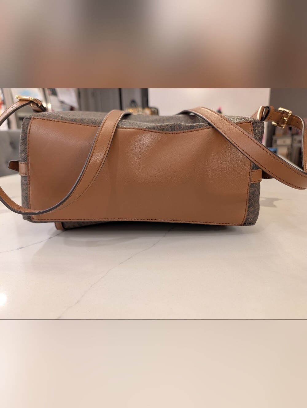 Michael Kors Jaycee Large Zip Pocket Backpack In Brown - Picture 4 of 12